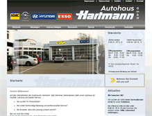 Tablet Screenshot of opel-hartmann.de